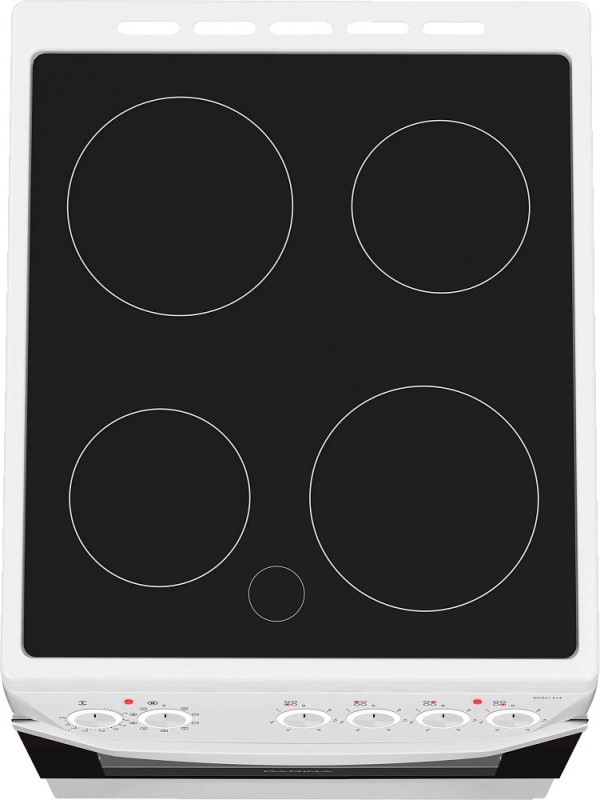 Электроплита DARINA 1D5 EC241 614 W белый, стеклокерамическая, 50х60