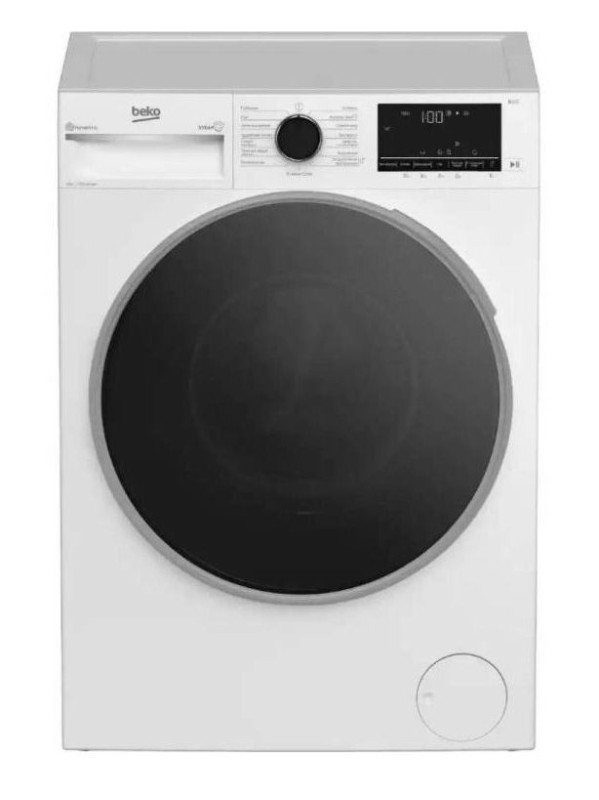 Стиральная машина BEKO B3WFR57H2W белый, 7.5кг, 1200об/мин, 60х84.5х49.6см