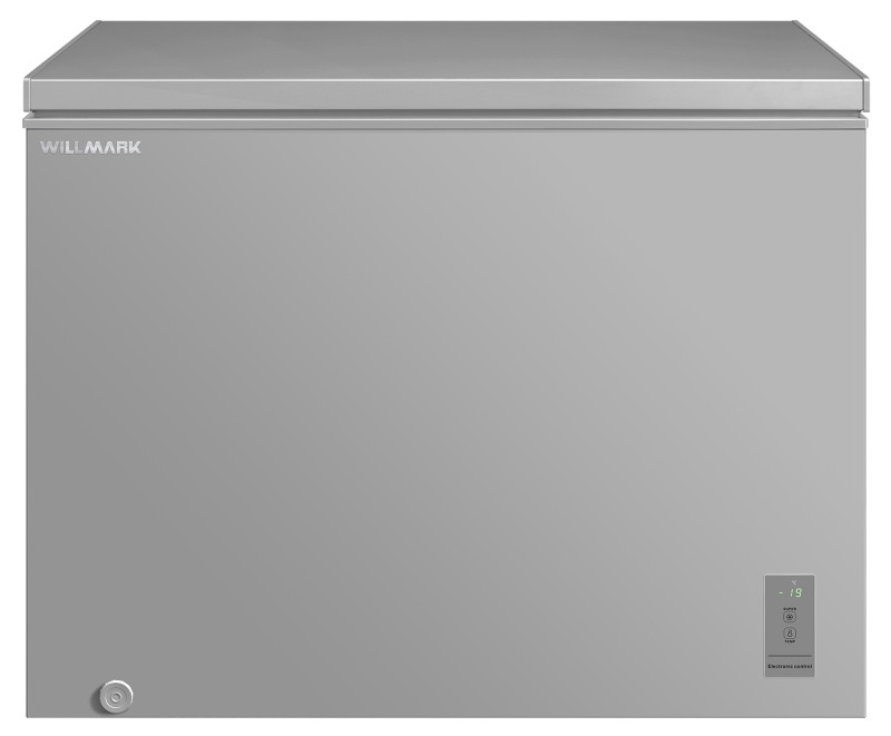 Морозильный ларь WILLMARK CF-390IDG INVERTER серый, 310л, от +10 до - 30 С°, 125Вт, 1065*592*844 мм