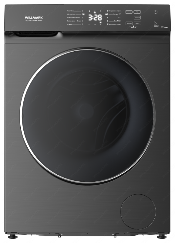 Стиральная машина WILLMARK WMF-7532TSG графит, 7.5кг, 1200об/мин, А++