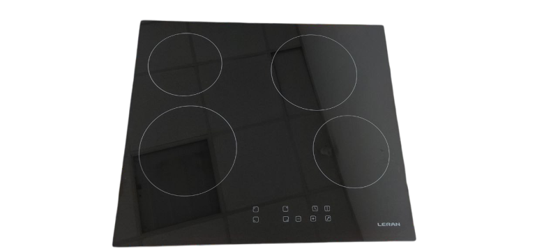 Варочная панель LERAN EH 6044 5.5-6.6кВт, 4 зоны, 220-240В~ / 380-415В 3N~ 50/60Гц