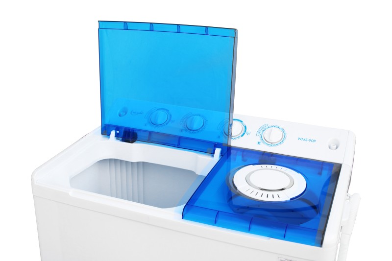 Стиральная машина WILLMARK WMS-90P белый/голубой, 9кг