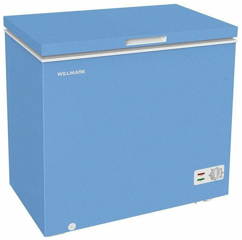 Морозильный ларь WILLMARK CF-310CS голубой, 305л, 2 корзины, до -24°C, 150Вт