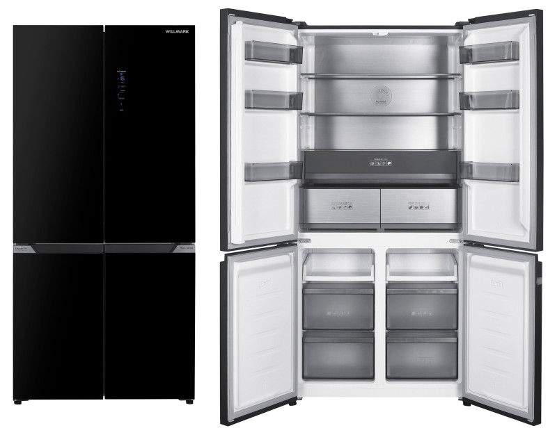 Холодильник WILLMARK BIC-785IGB чёрный, 578/482/331/151л, А++, SN/N/ST/T, 905*597*1905мм