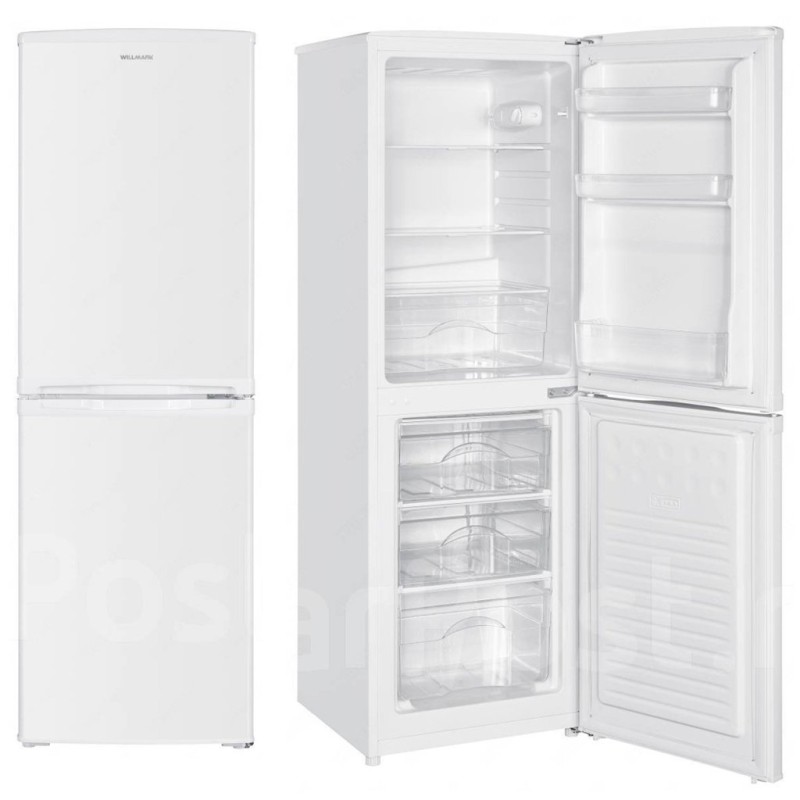 Холодильник WILLMARK RF-216DC белый, 160/151/97/54л, А, 48*50,5*144см