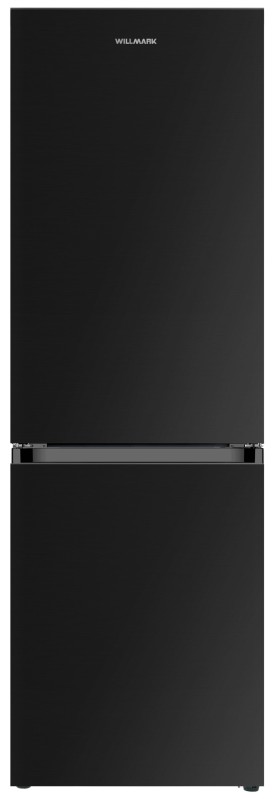 Холодильник WILLMARK RFN-425NFGB черный, TNF, 315/281/201/80л, A+, 59,5*60*185см
