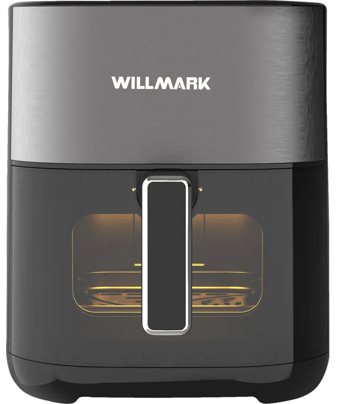 Аэрогриль WILLMARK WAF-6502B 6.5л, 2200Вт, 12 программ, 2 нагревательных элемента
