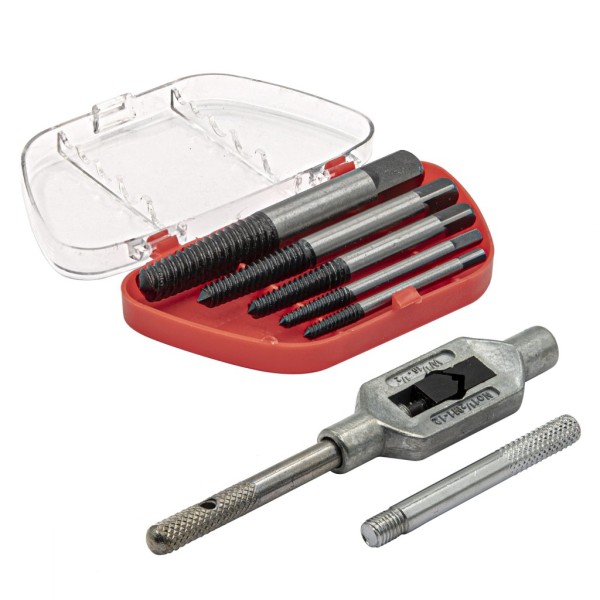 Набор экстракторов 3-19мм/М3-М18, вороток, 6 предм.