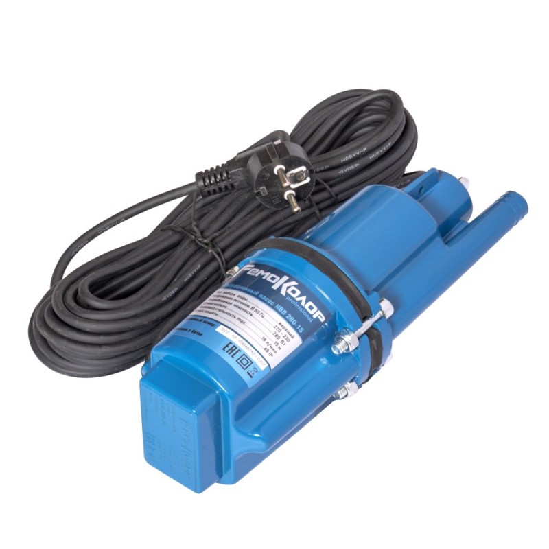 Насос вибрационный 280 Вт, верхний забор воды, 18 л/мин, 60м, кабель 15 м