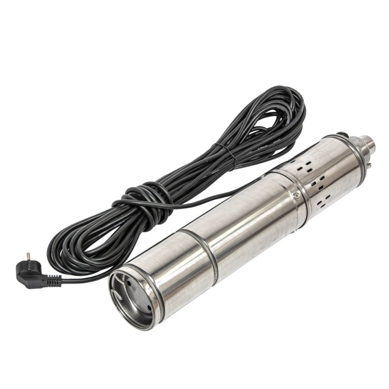 Насос скважинный для чистой воды, 450 Вт, 30 л/мин, 100 м, 9.3 кг, провод 20 м