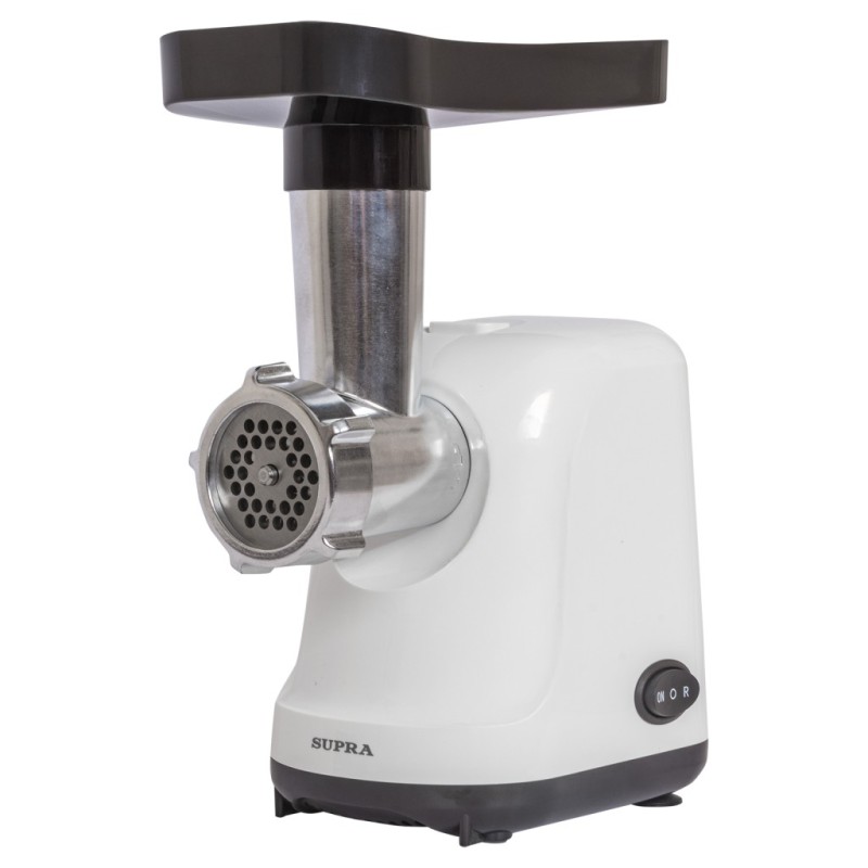 Мясорубка SUPRA MGS-2006 белый, 2000Вт, 2 решетки