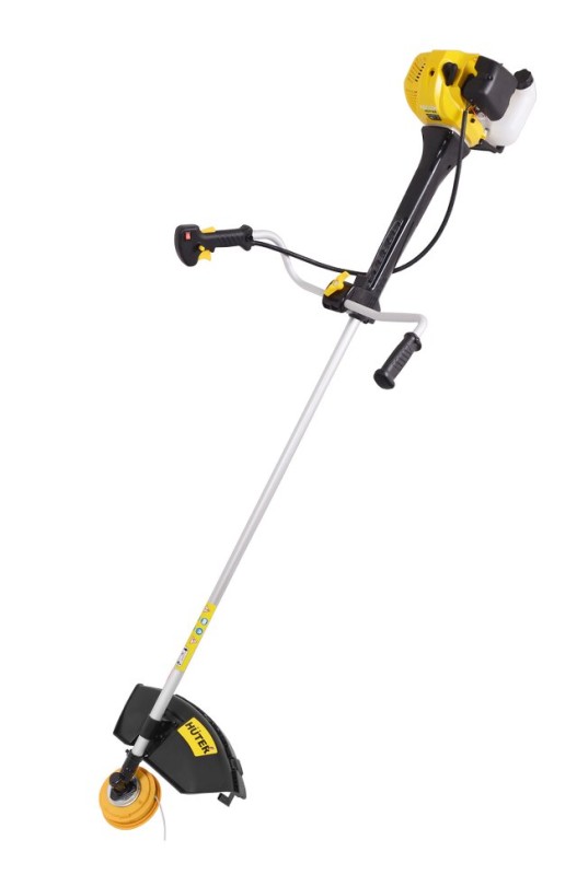 Триммер бензиновый Huter GGT-2500T PRO антивибр PRO, 2500Вт, ранцевый ремень, диск 40ТР, очки