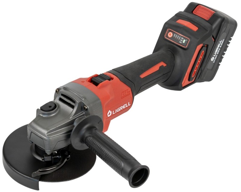УШМ акк LIGRELL AG-125/20BL 125мм 20В 3500-8500об/мин 1х4А/ч б/щет рег/об 2,3к