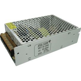 Блок питания для св/д лент Ecola 12V 120W IP20 130х98х42 (интерьерный) B2L120ESB