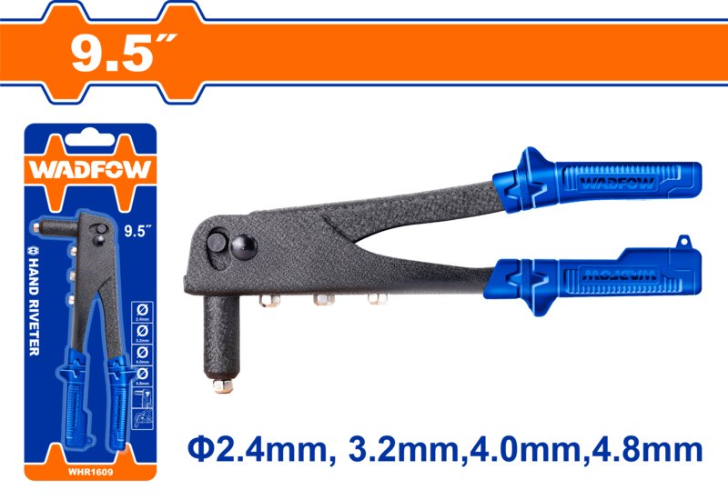 Заклепочник 240 мм WADFOW WHR1609