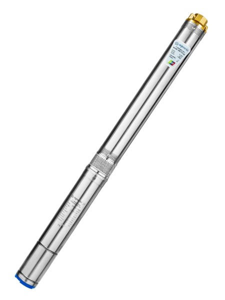 Скважинный насос Aquario ASP-TF3-60 (1.5m) 800Вт, погруж 50м, подъем 60м, 3 куб.м/час, 50л/мин
