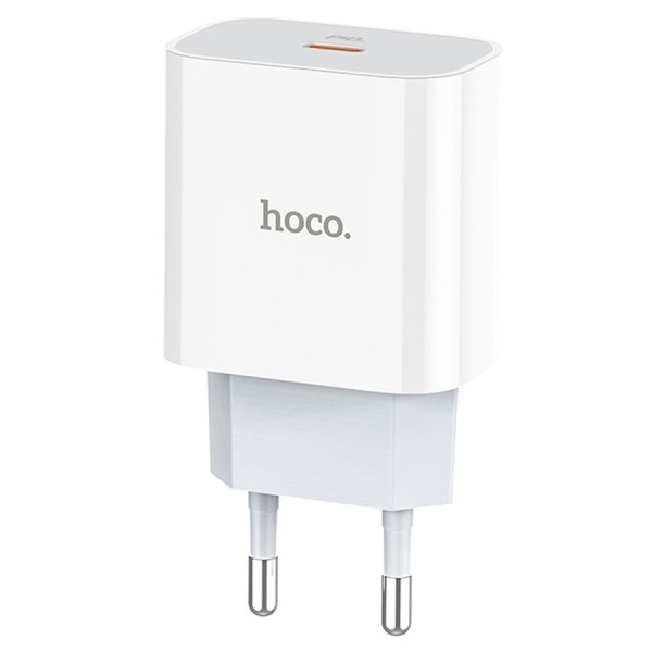 Зарядное устройство HOCO C76A Plus Speed 1xUSB-C, 3A, 20W, белый