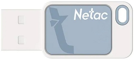 Флеш Диск Netac 64GB UA31 NT03UA31N-064G-20BL USB2.0 синий